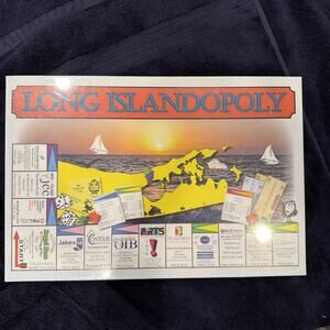 NEW Long Islandopoly Monopoly Board Game Sealed Ny Long Island